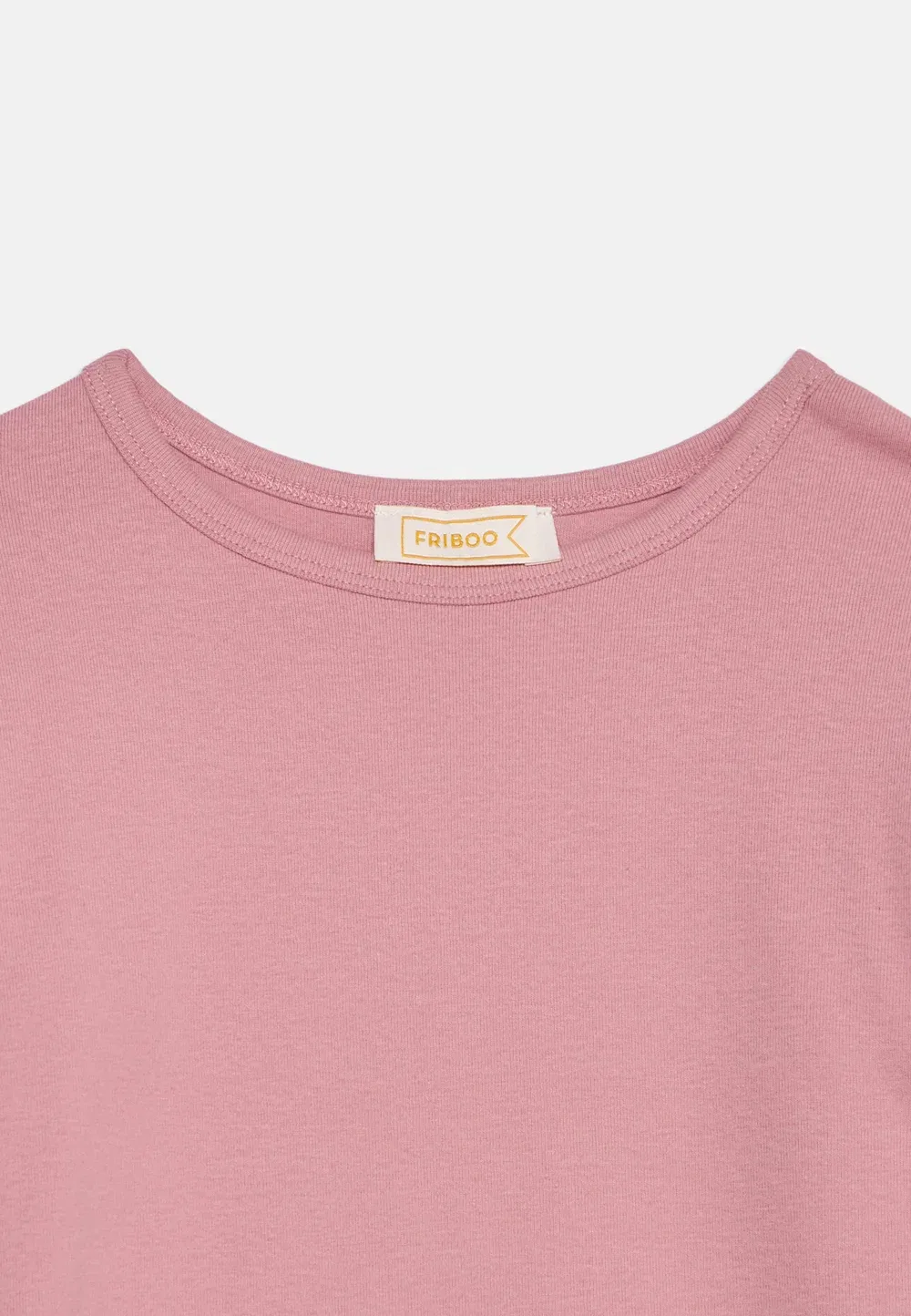 5 штук - футболка с длинными рукавами Friboo, Off-White/Berry/Light Pink — фото 4