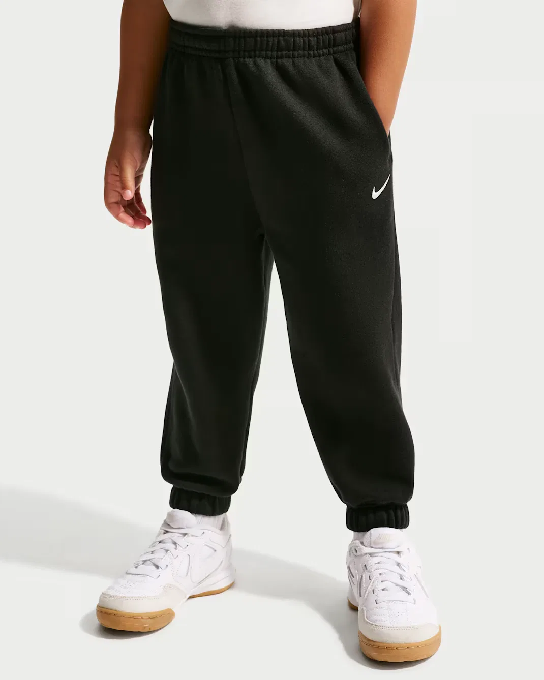 Свободные флисовые штаны для малышей Toddler Studio Nike Sportswear, Black — фото 2