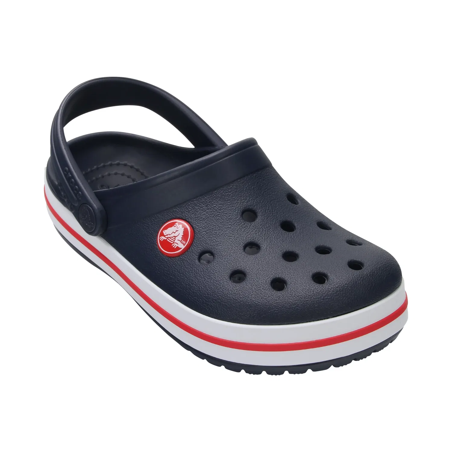 Сабо детские без застежки Crocband Clob Crocs, синий — фото 3