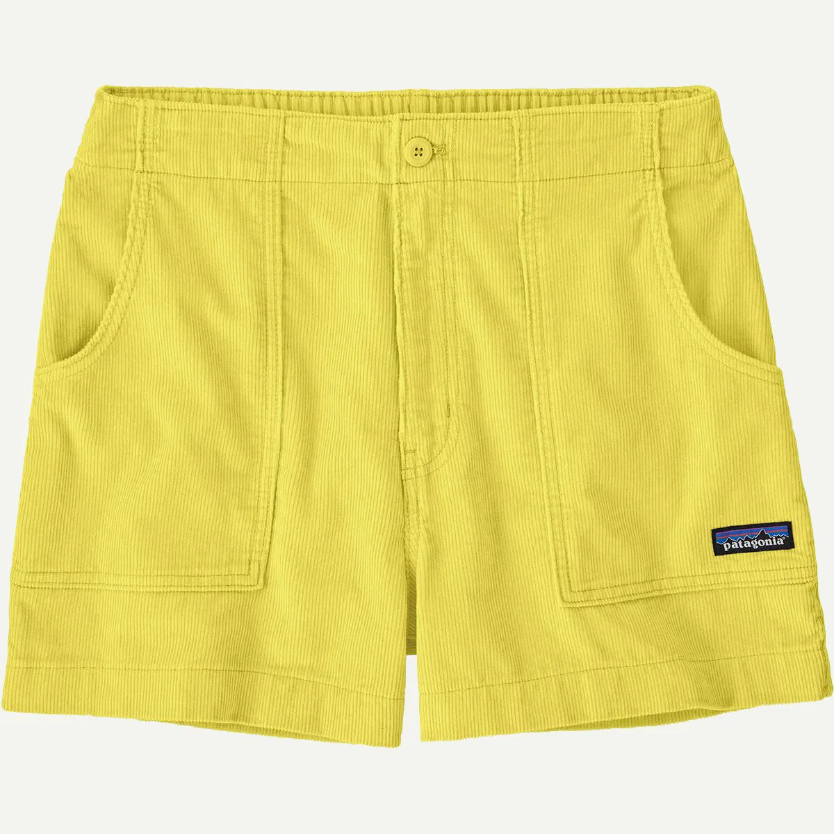 Женские шорты из кордуроя Retro Cord Patagonia, Lemon Zest — фото 2