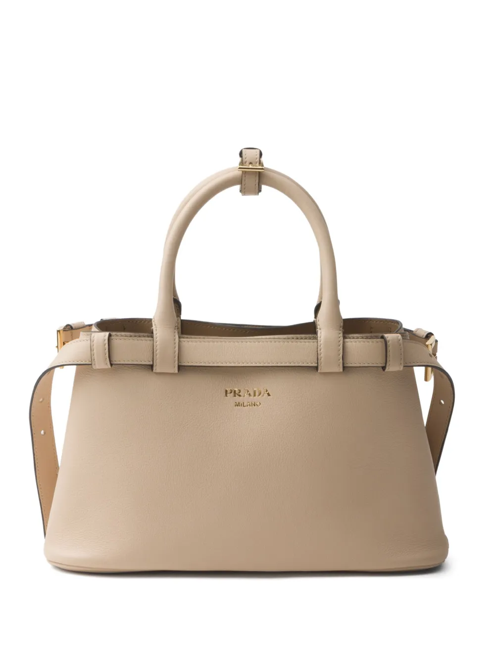 

Сумка-тоут Buckle Prada, нейтральный