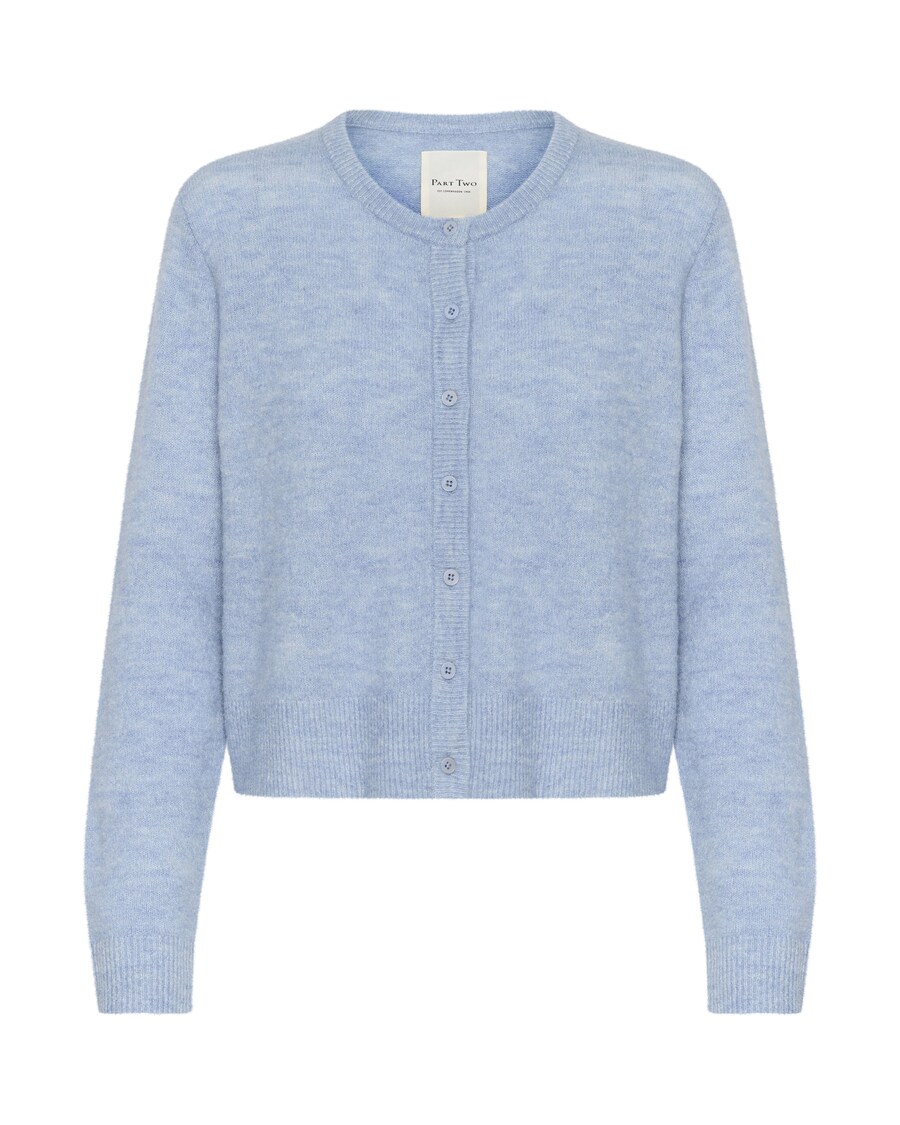 

Вязаный кардиган Part Two Linika, Mottled Blue