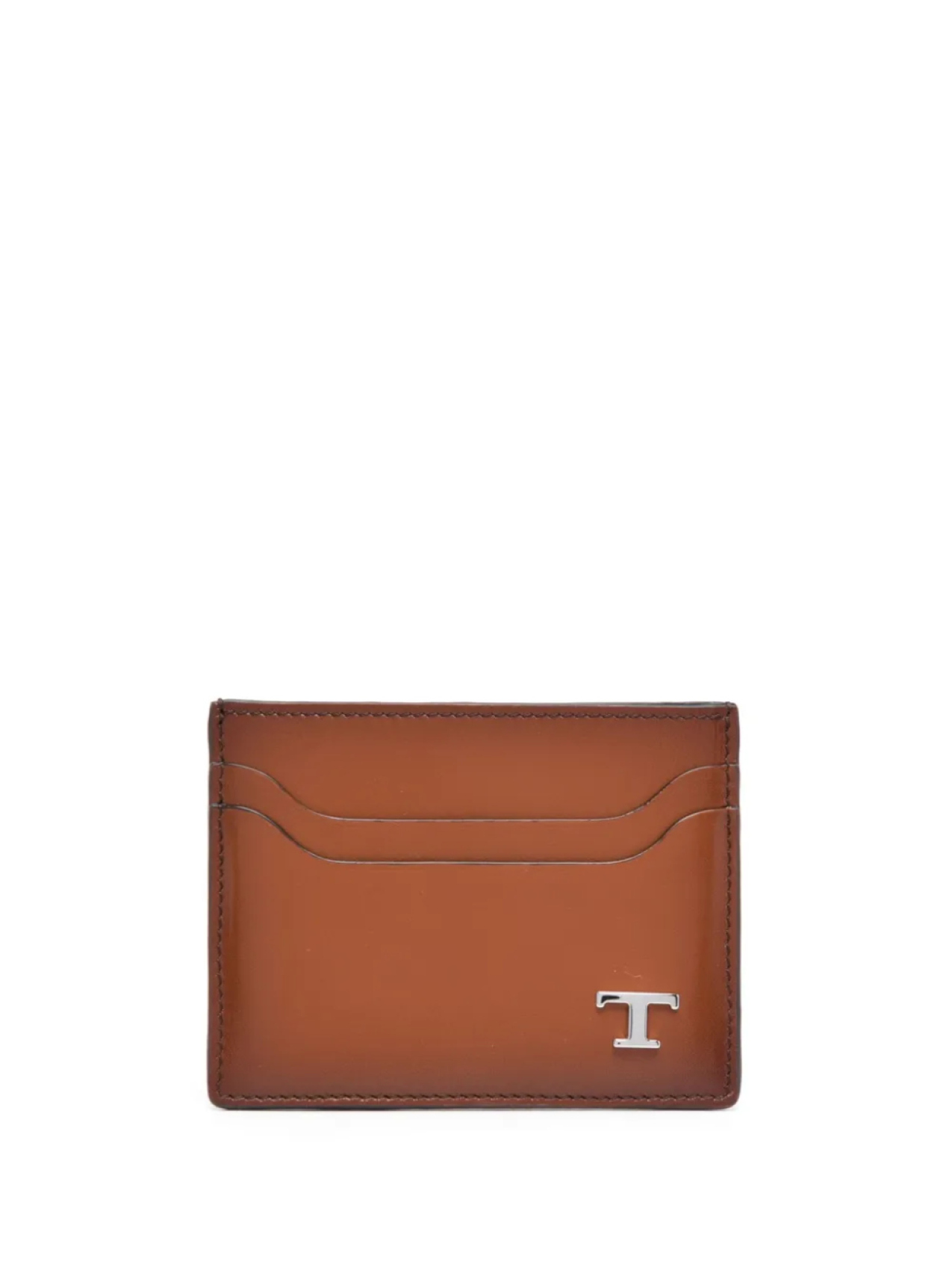 

Tod's картхолдер с логотипом, коричневый