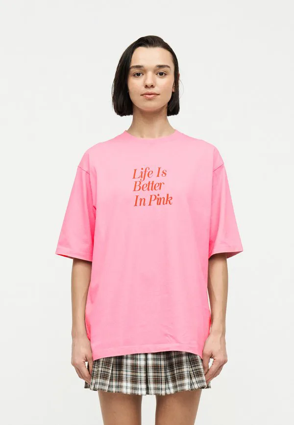 

Nmpolly футболка с принтом kokoon Noisy May, Begonia Pink, Розовый, Nmpolly футболка с принтом kokoon Noisy May, Begonia Pink