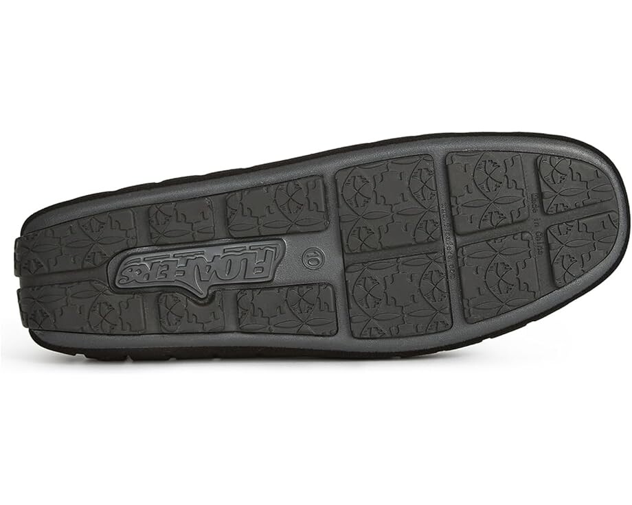Лоферы Floafers Country Club Driver Faux Suede, цвет Black Vegan Suede — фото 3