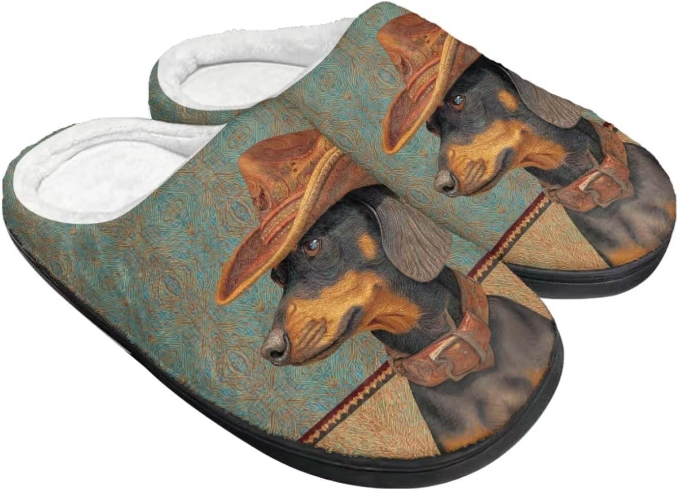 

Теплые плюшевые тапочки из фланели, уютные домашние тапочки для женщин и мужчин с противоскользящей подошвой Wanzuoeng, зеленый/коричневый