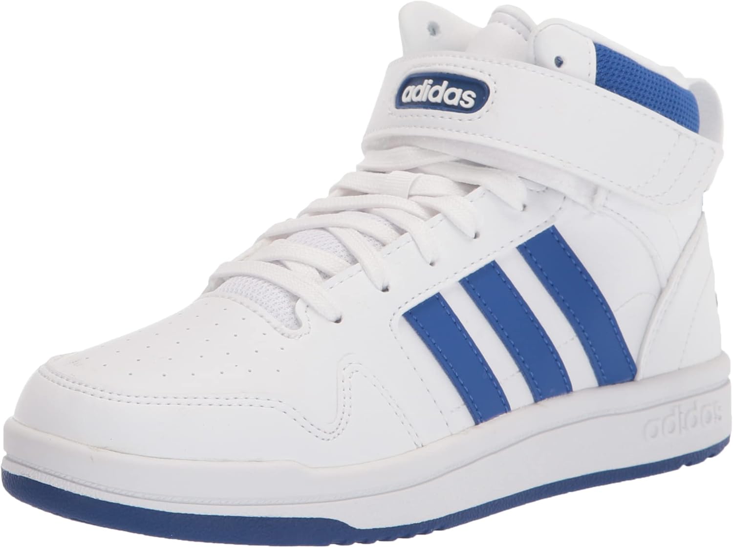 

Мужские баскетбольные кроссовки adidas Postmove Mid, белый/синий/темно-синий