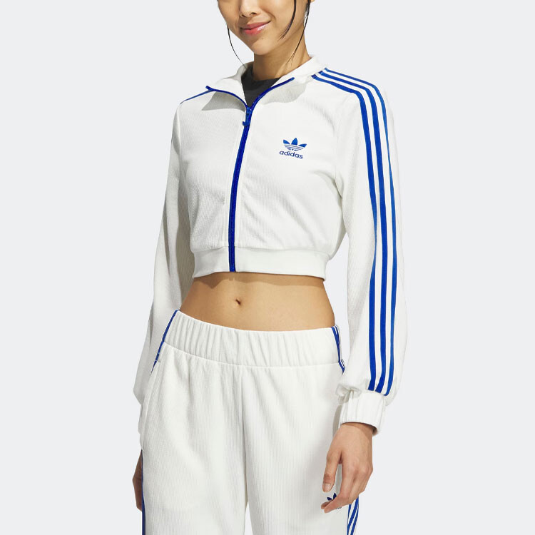 Укороченная женская куртка Adidas Originals — фото 2