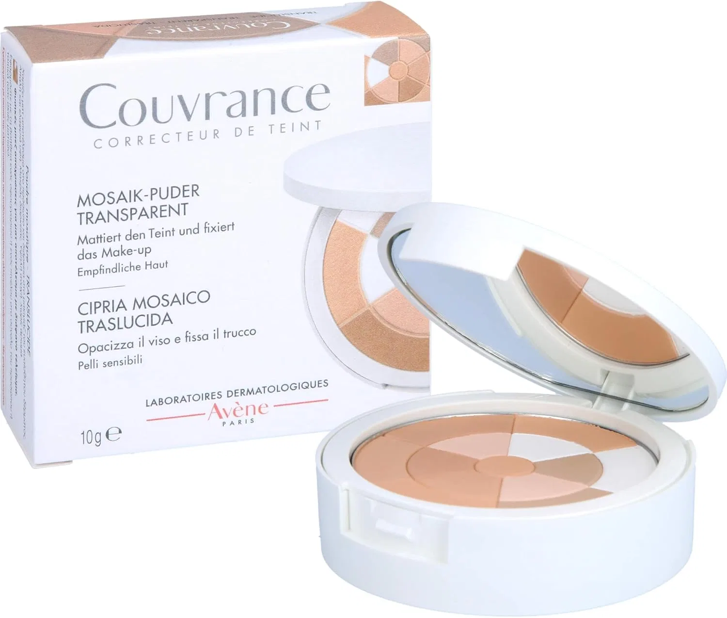 Мозаичная пудра «Couvrance Mosaic Powder Translucide» от Avène Avene — фото 3