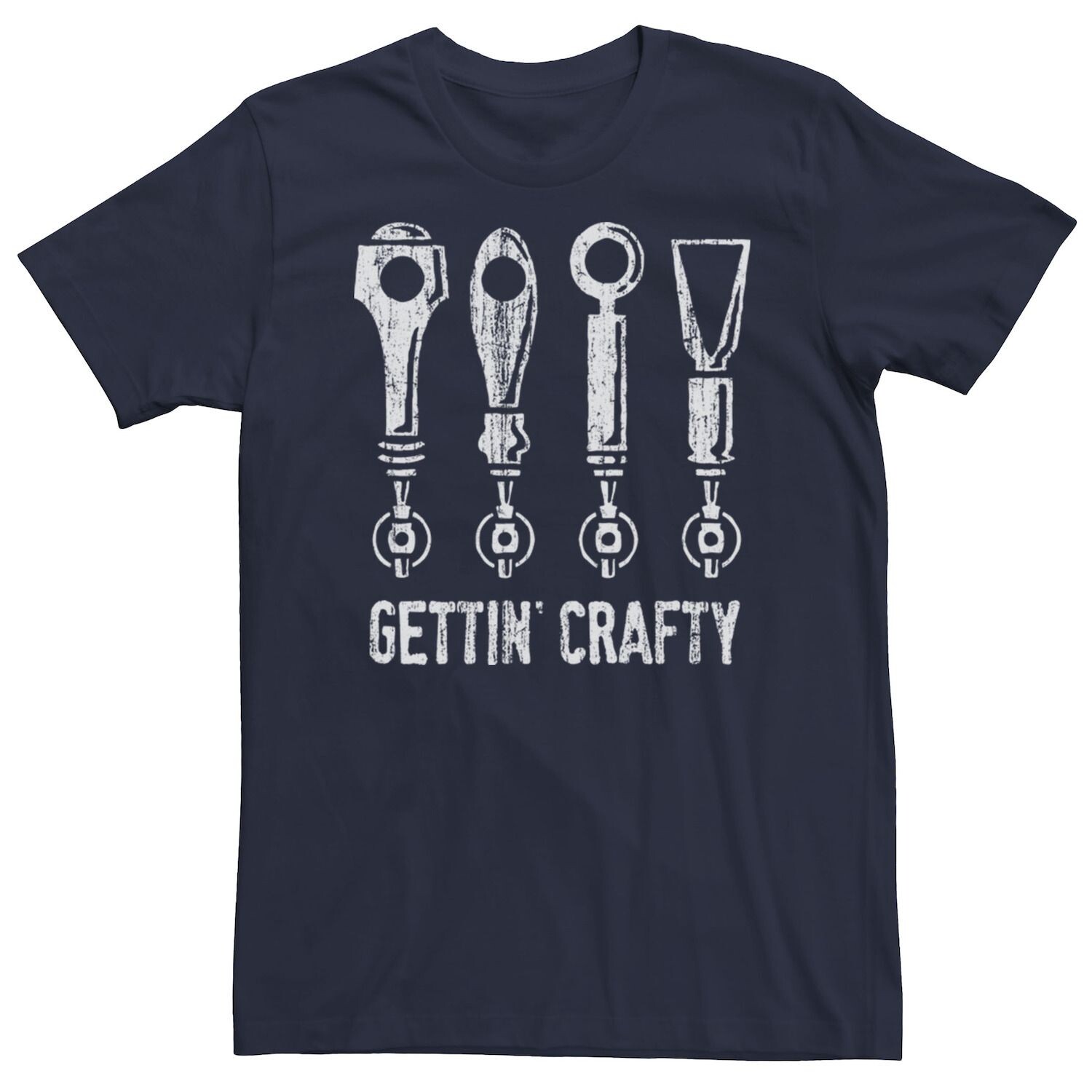 

Мужская футболка с рисунком Gettin' Crafty Beer Taps Licensed Character