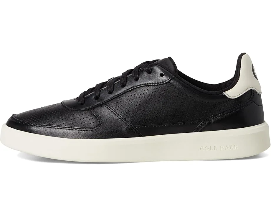 Кроссовки Cole Haan Grand Crosscourt Daily Court Sneakers, Black/IvorySee Less — фото 4