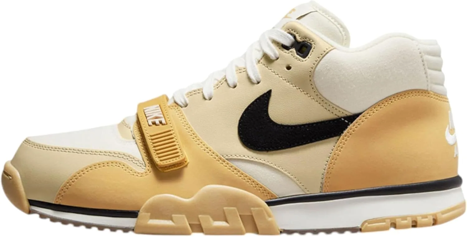 Мужские баскетбольные кроссовки Nike Air Trainer 1, белый/черный-средне-серый