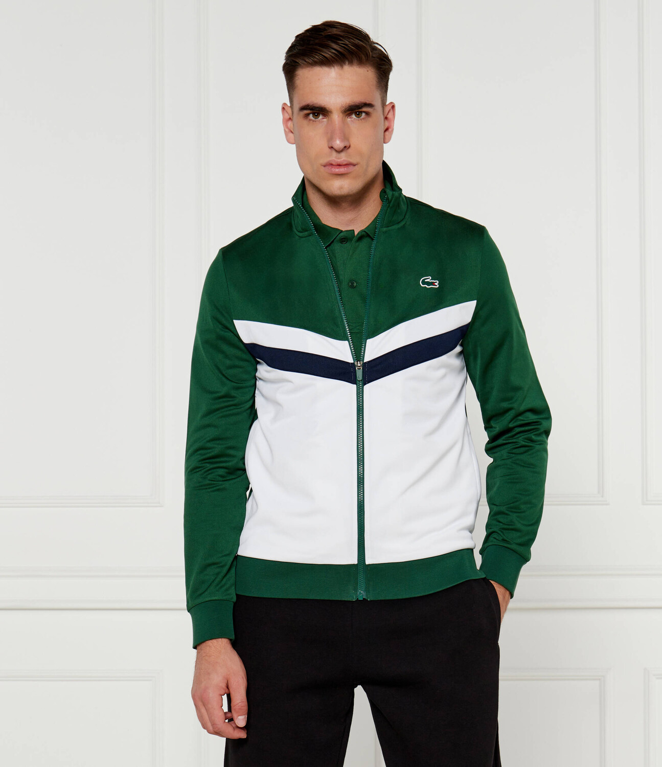 

Спортивная толстовка Lacoste Classic fit, зеленый
