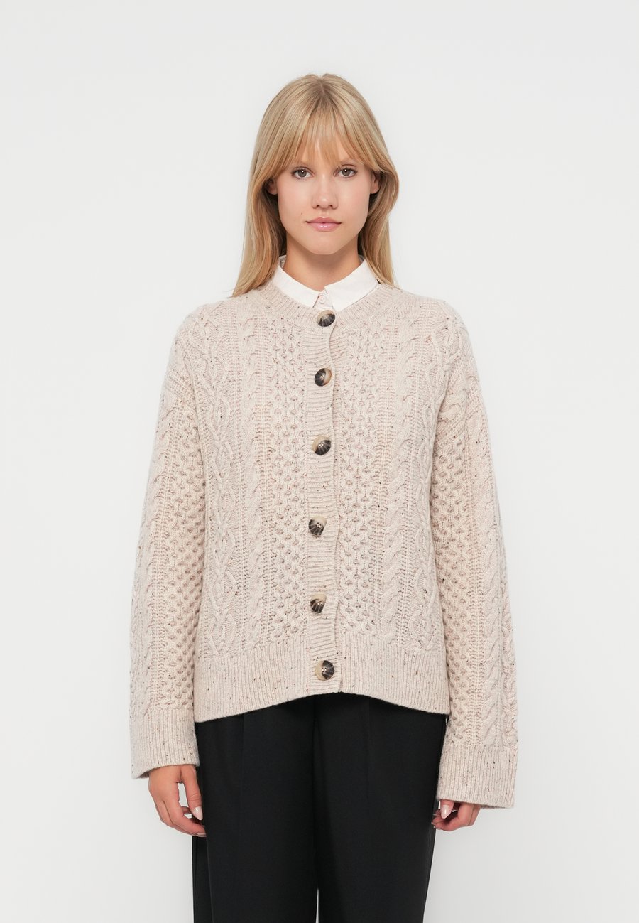 

Кардиган Selected Femme SLFNELLY O NECK, Birch/Grey