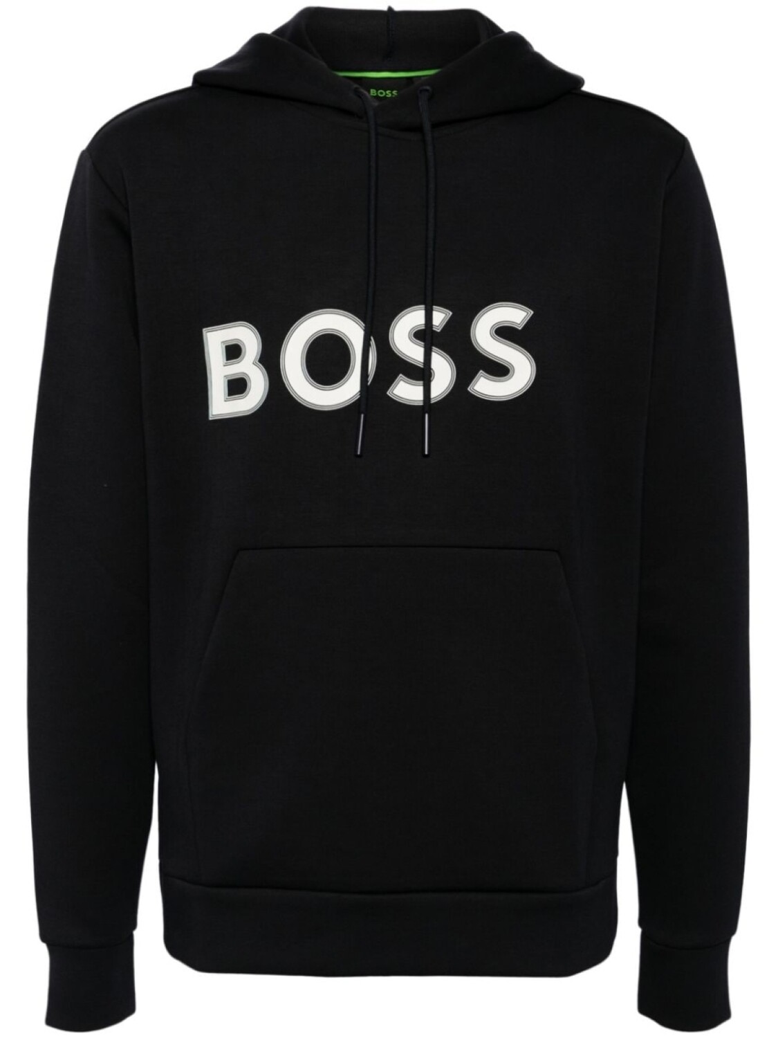 

BOSS худи с логотипом, синий