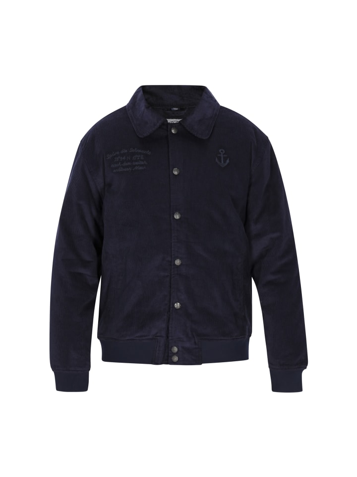 

Мужская куртка темно-синего цвета DreiMaster Vintage