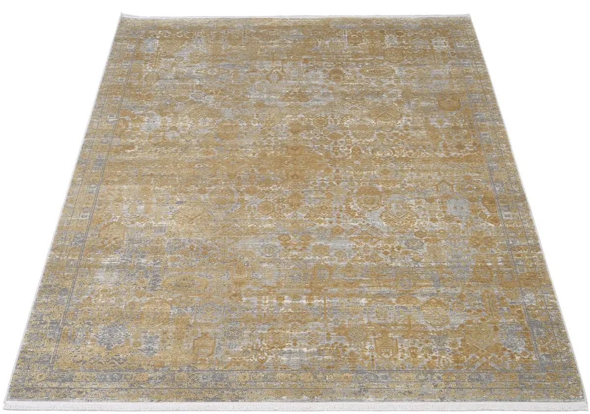 

OCI THE CARPET BRAND "COLOR TADI" ковер, прямоугольный OCI Die Teppichmarke 67х130 см, цвет goldfarben