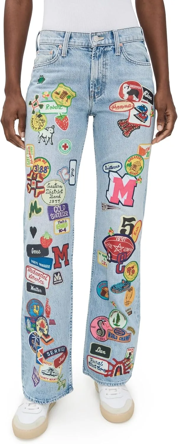 

Джинсы High-Rise Bootcut от Mother Denim