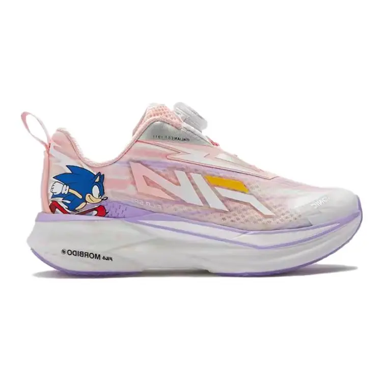 Низкие детские кроссовки для бега FILA KIDS, розовый — фото 2