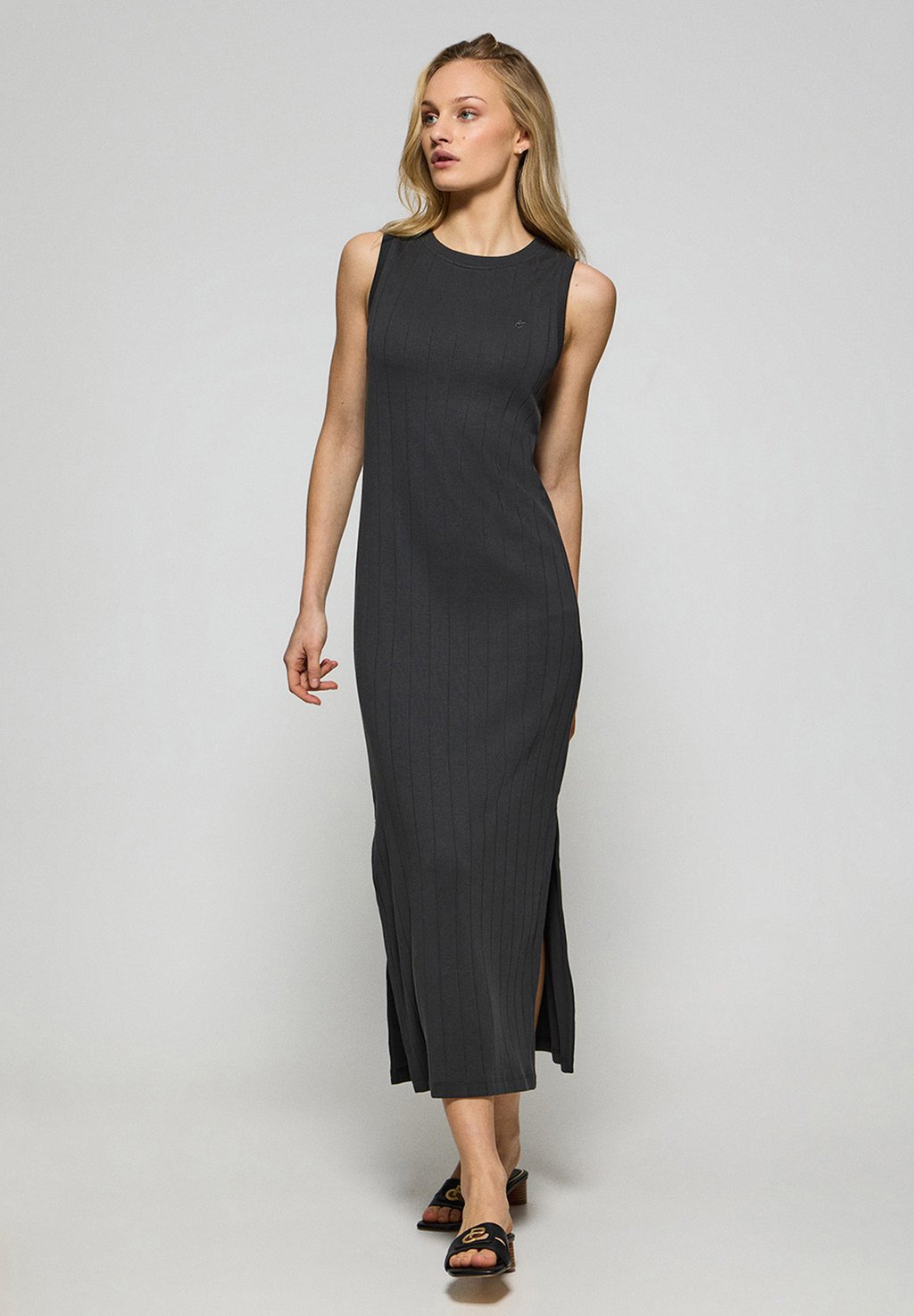 

Платье макси SLEEVELESS MONOGRAM - Jumper dress Polo Club, черный