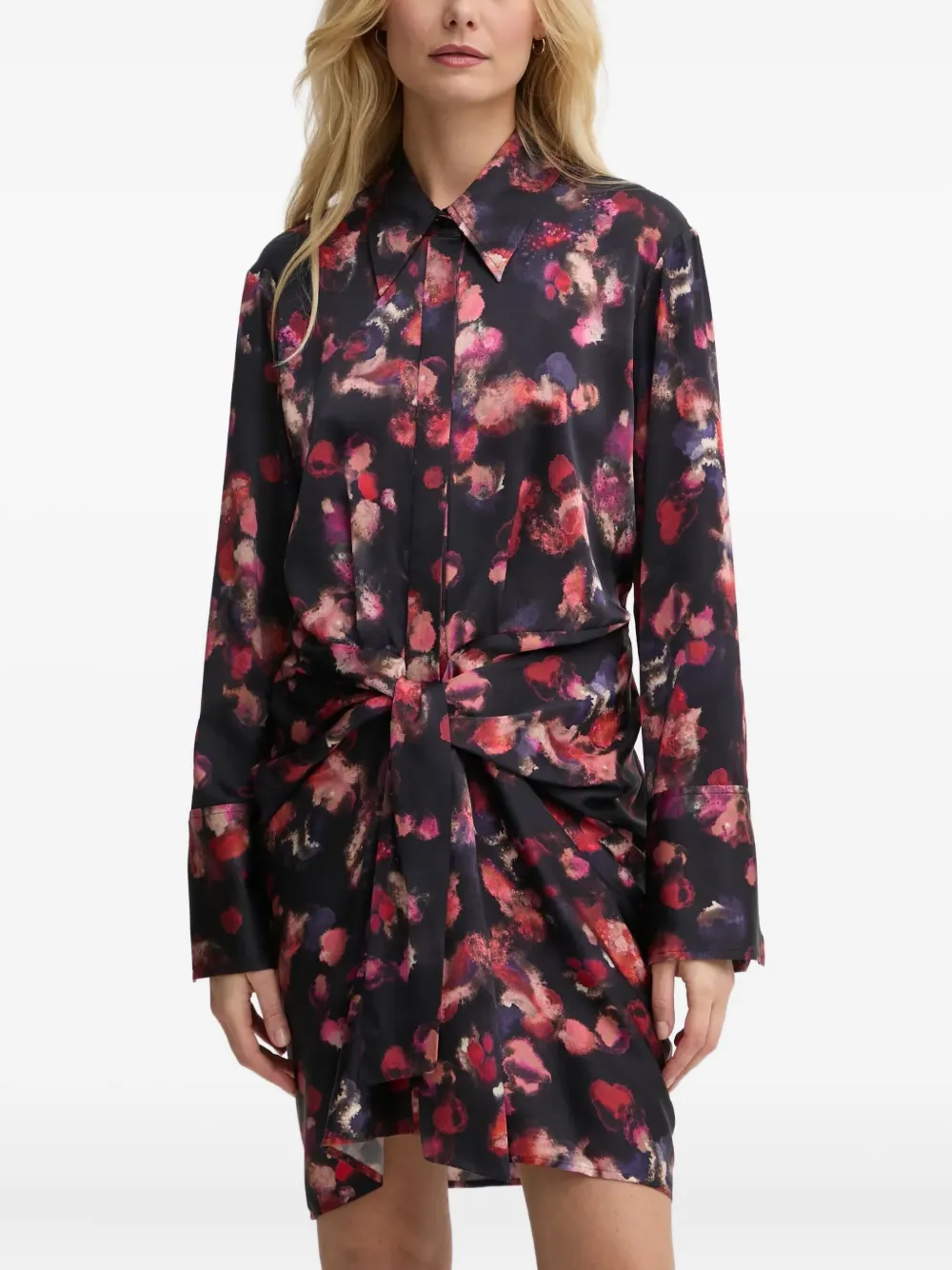 

Мини-платье Mia A.L.C., синий