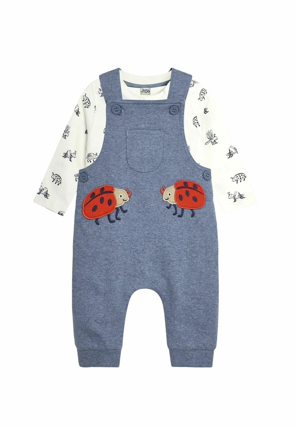 

Комбинезон BUG APPLIQUE SET. REGULAR FIT JoJo Maman Bébé, синий