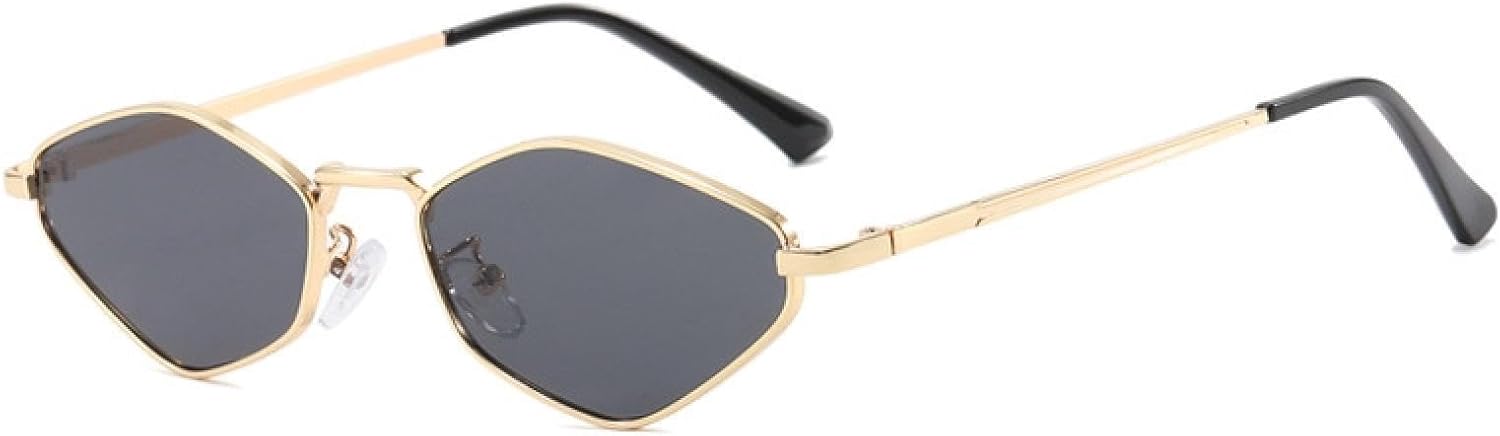 

Солнцезащитные очки с защитой от УФ-излучения UV400 | Diamond для женщин, металлическая маленькая оправа | Линзы конфетных цветов для занятий спортом на открытом воздухе и вождения DSVIGF, 9572-c1