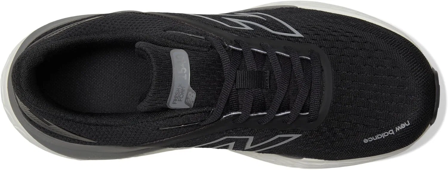 Мужские беговые кроссовки New Balance Fresh Foam X 1540 V4, Black White — фото 2