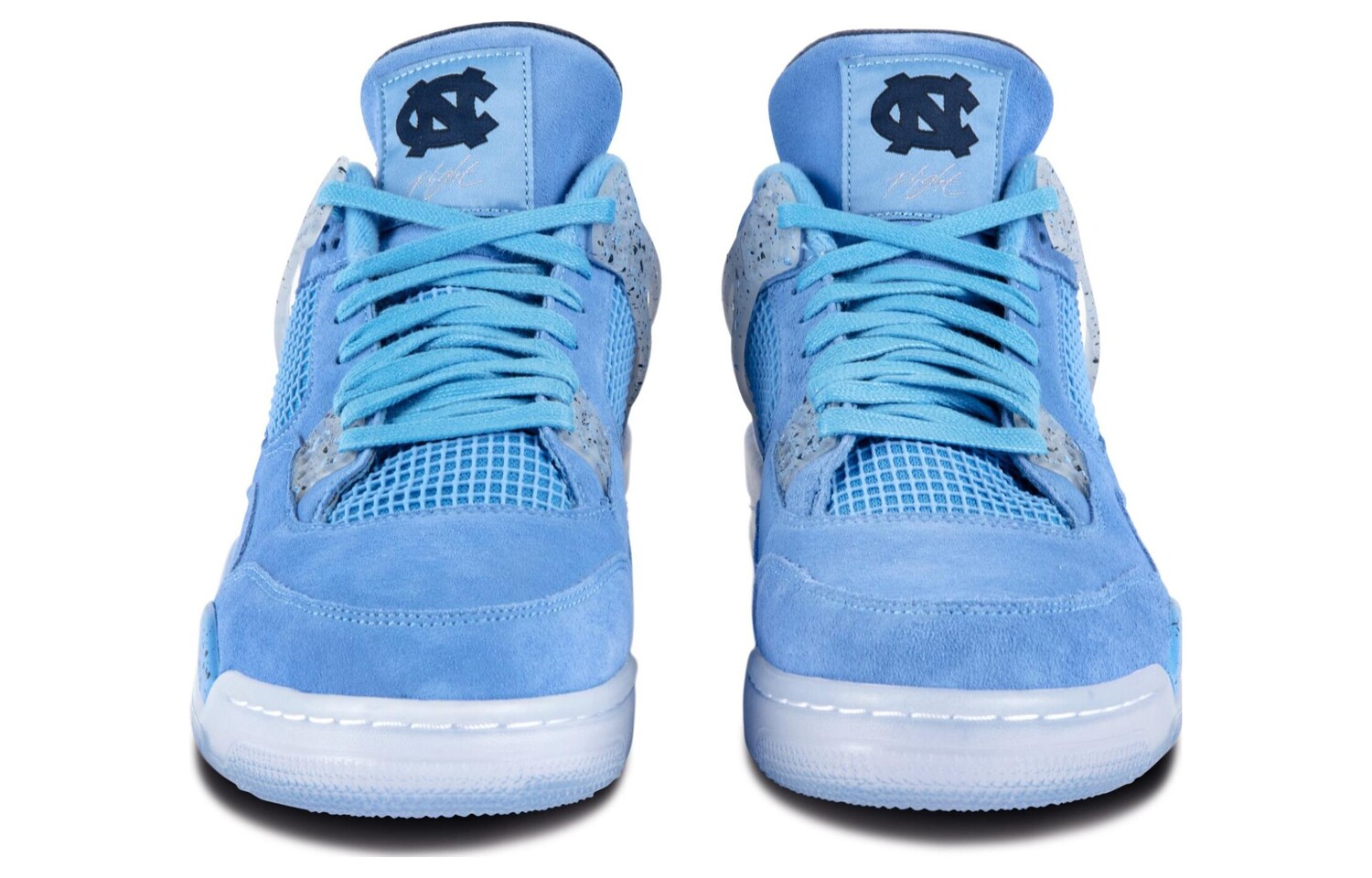 Кроссовки Jordan Air Jordan 4 Vintage Basketball, голубой/белый/черный — фото 2