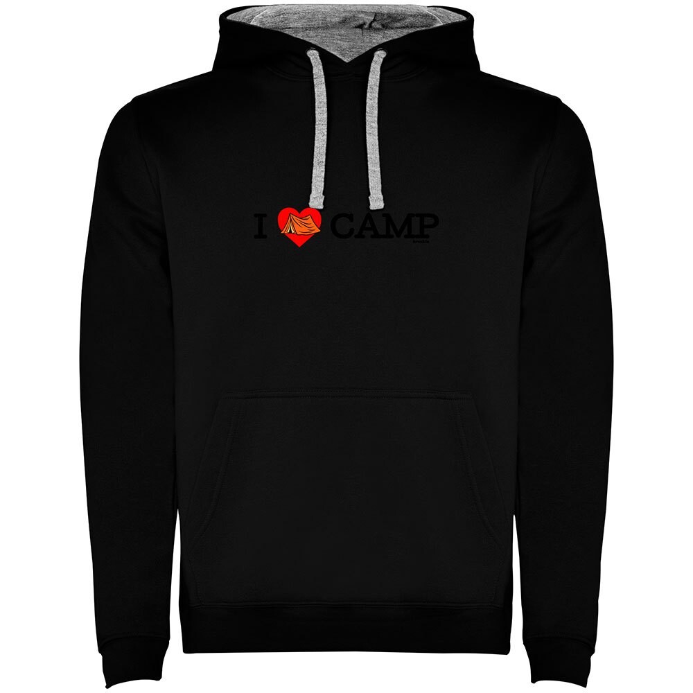 

Худи Kruskis I Love Camp Bicolor, черный