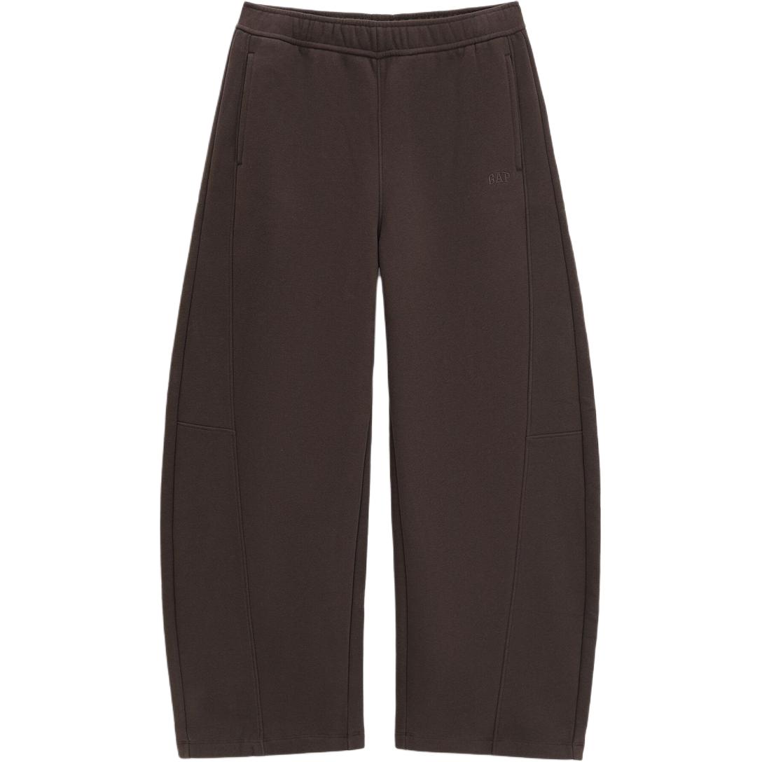 

Женские брюки из трикотажа GAP, коричневый