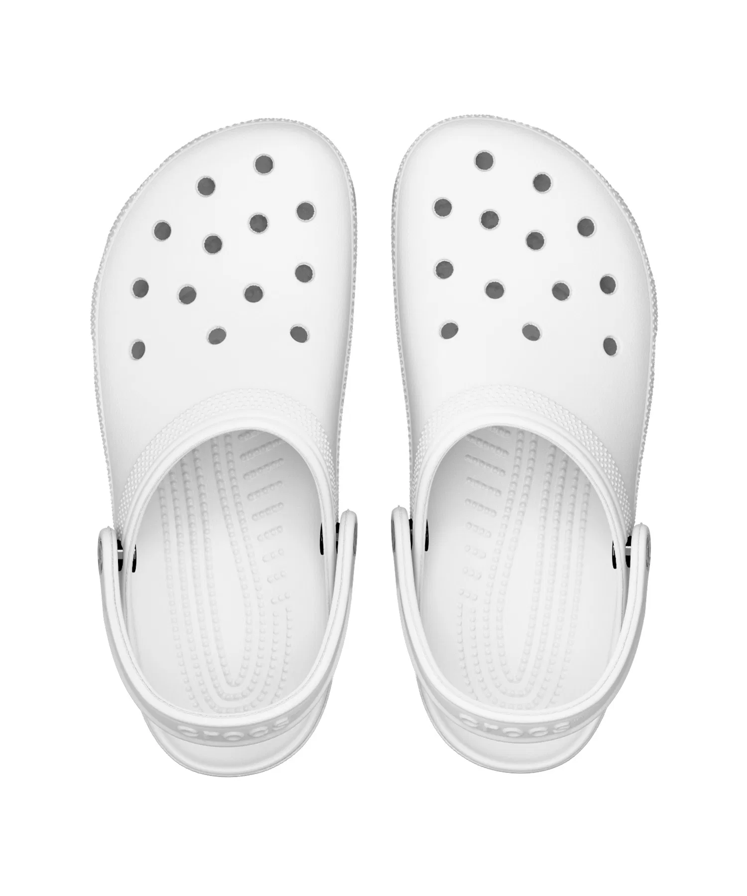 Унисекс сандалии Crocs Classic белые — фото 4