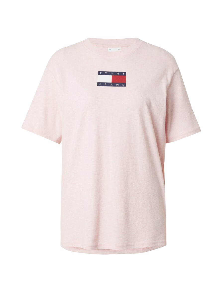 

Футболка Tommy Jeans Shirt, пастельный розовый