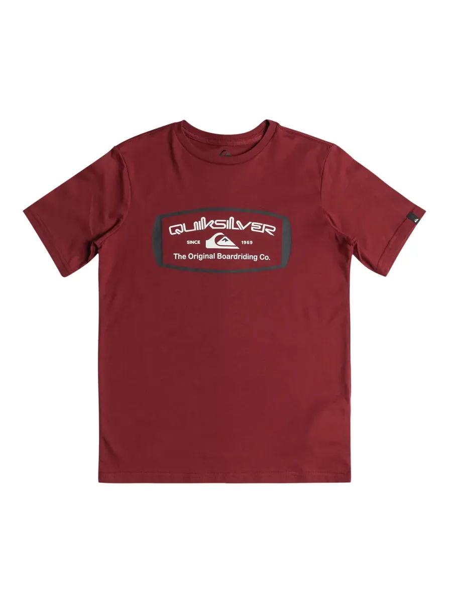 

Футболка Quiksilver "Qs Mind Barrel", красный