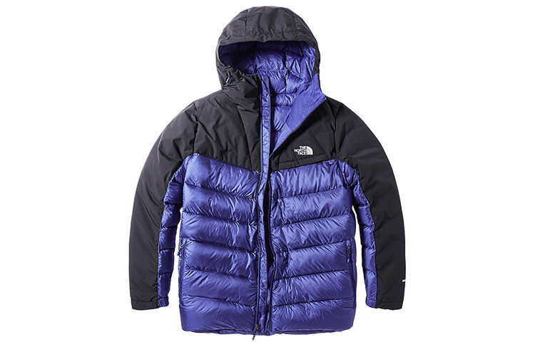 

Пуховик мужской синий The North Face