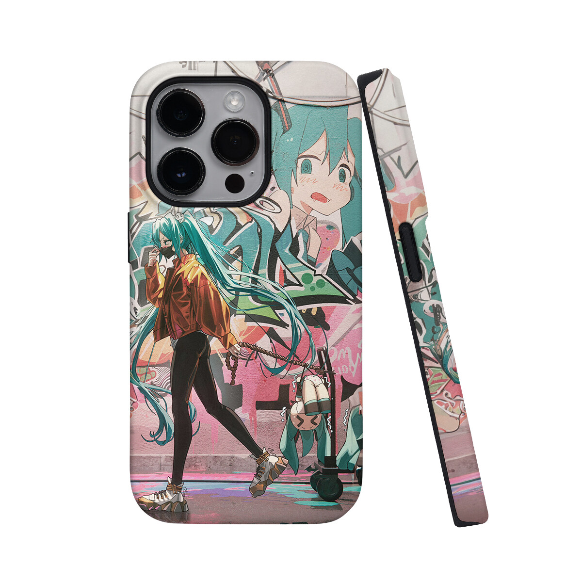 

Чехол для телефона Keshami, Hatsune Girl Half Pack