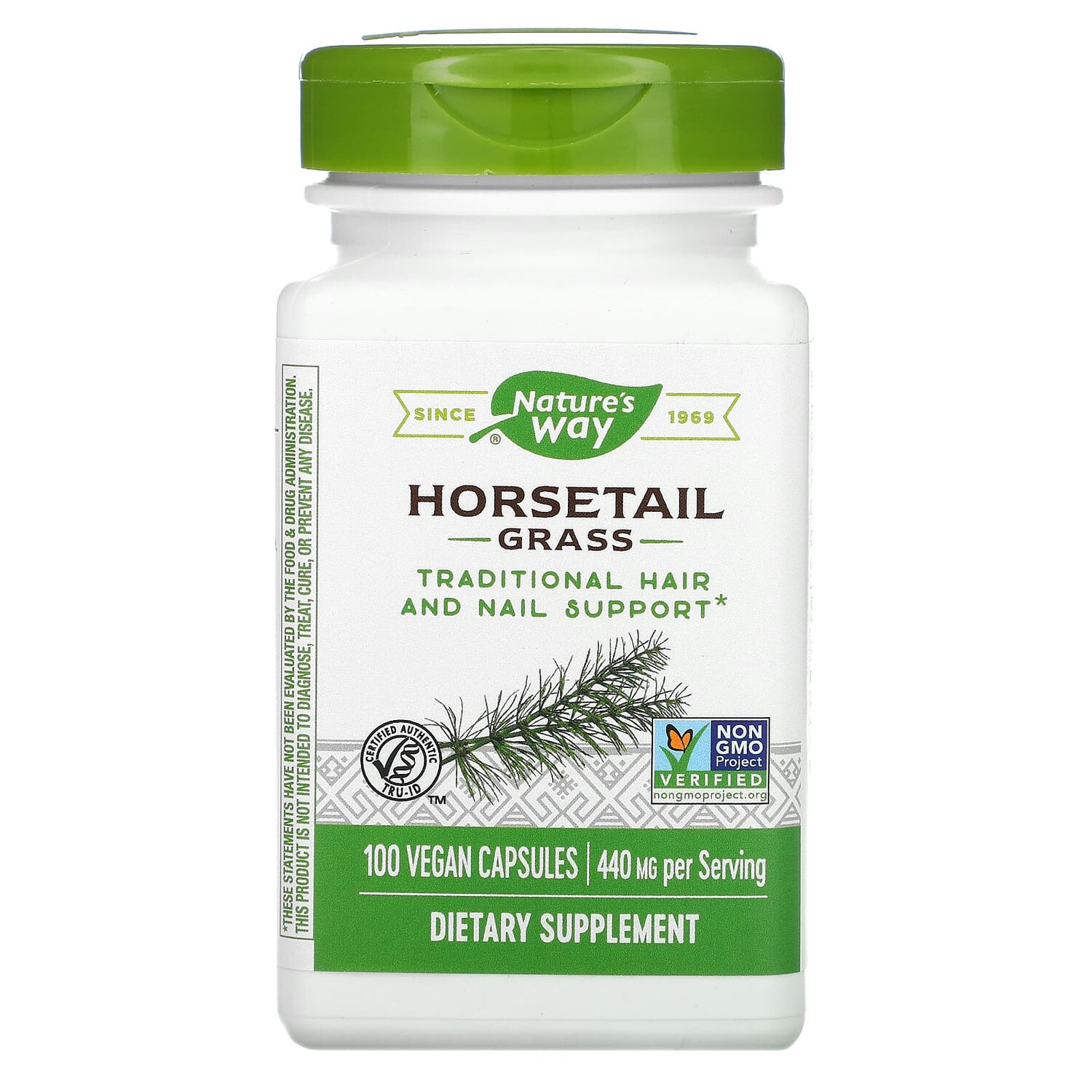 

Nature's Way Horsetail Grass 440 mg 100 Vegetarian Capsules