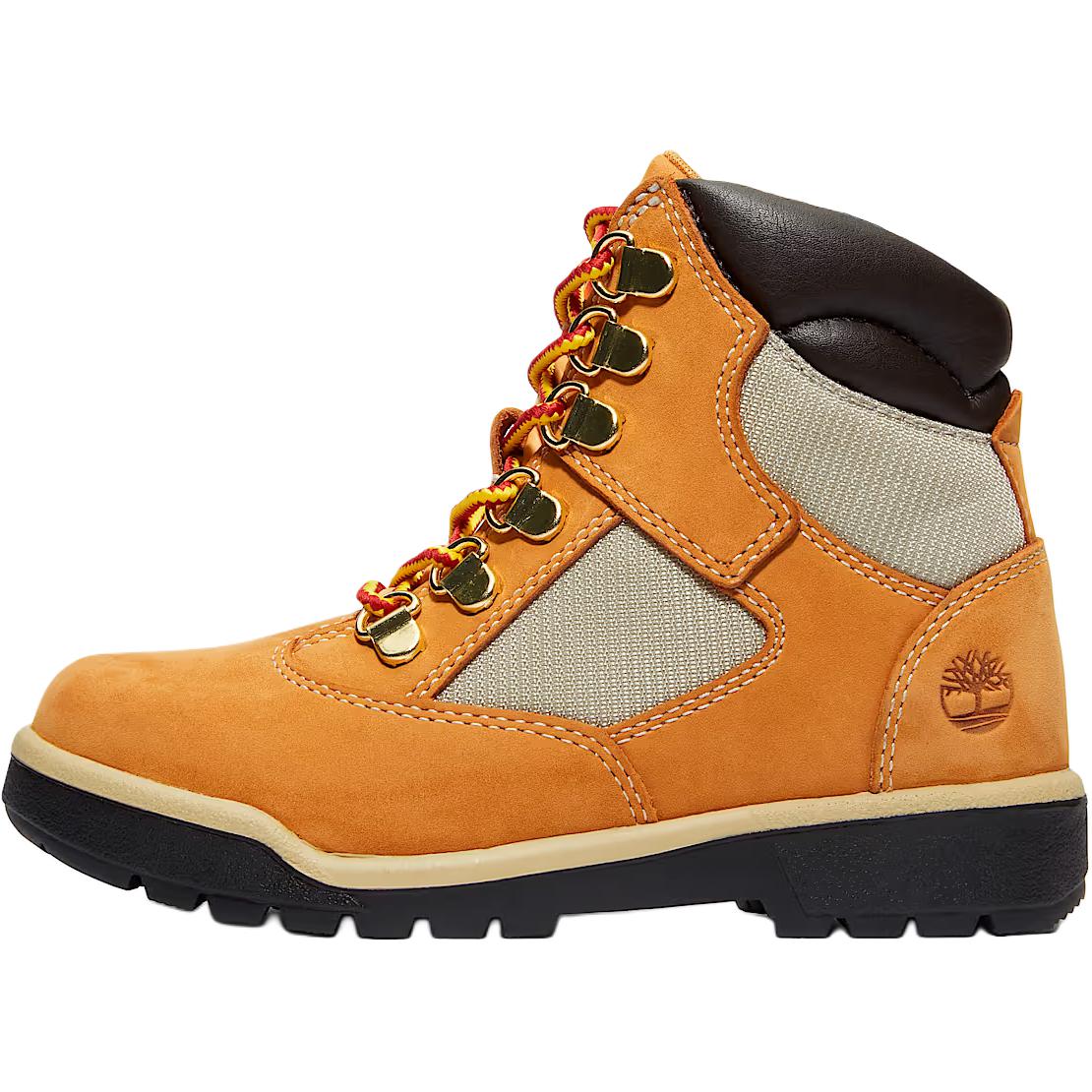 

Timberland Детские ботинки с противоскользящими и износостойкими свойствами, желтые