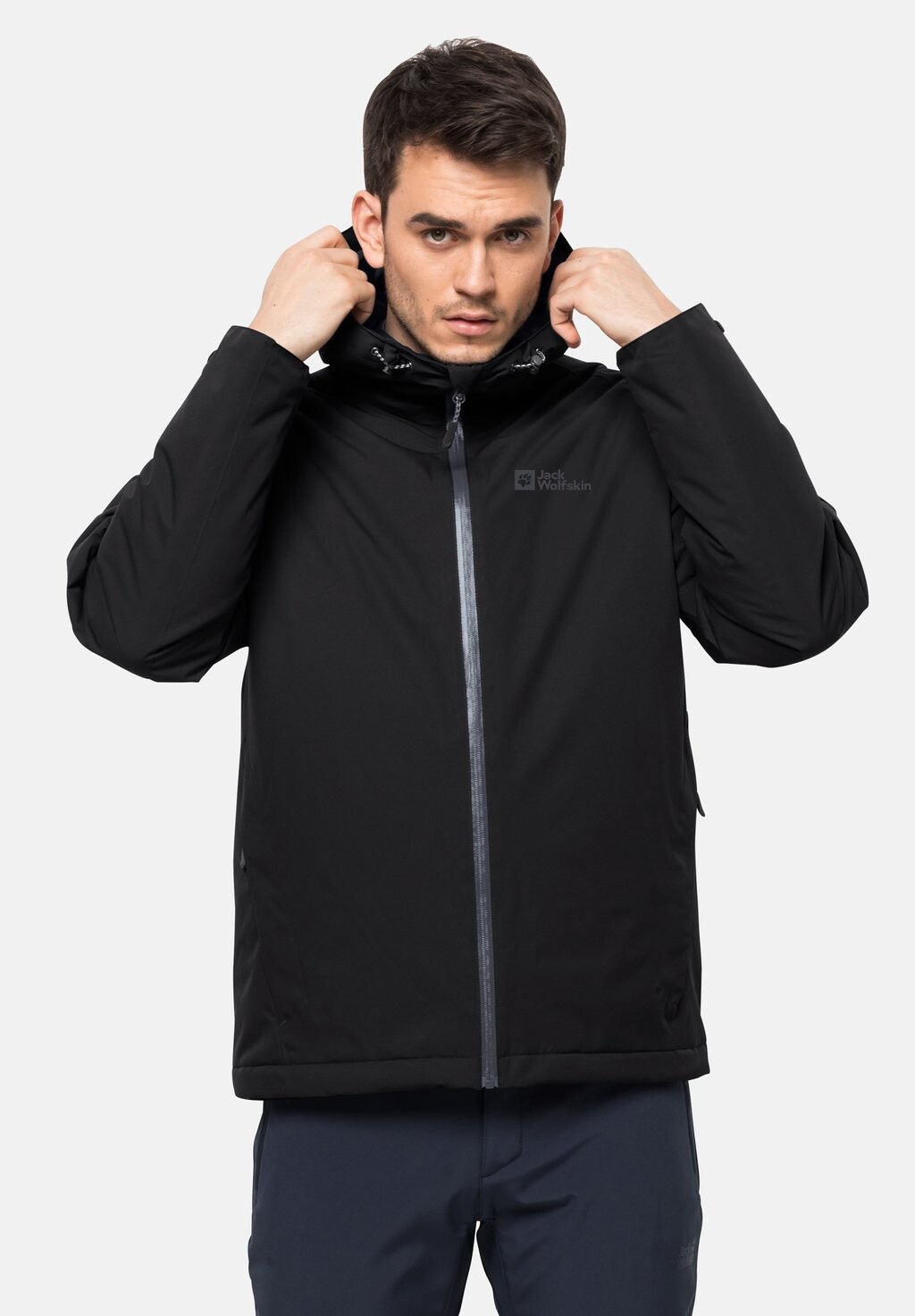 

Куртка Softshell WISPER INS Jack Wolfskin, цвет black