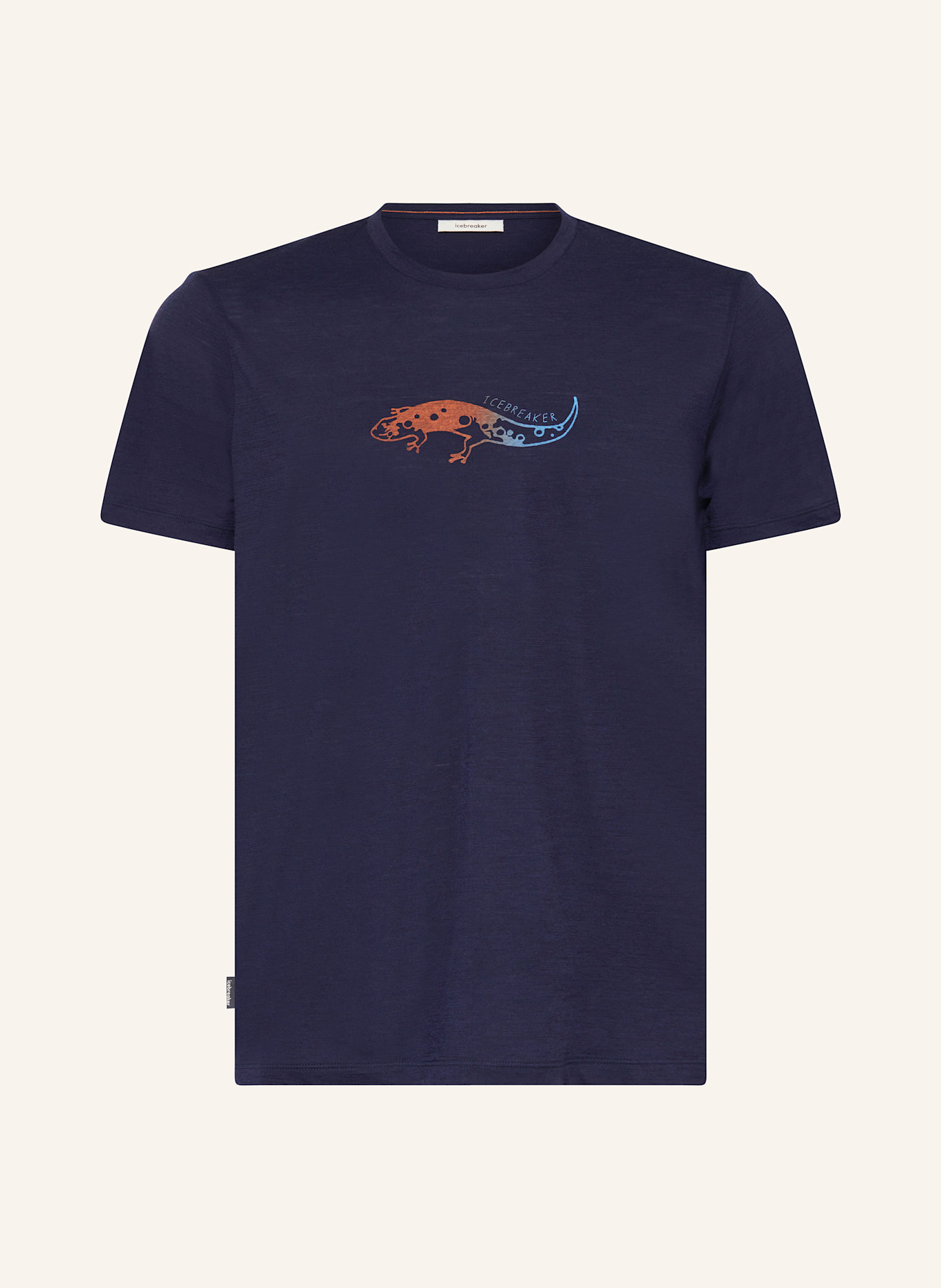 

Футболка Merino 150 tech lite из мериносовой шерсти Icebreaker, синий