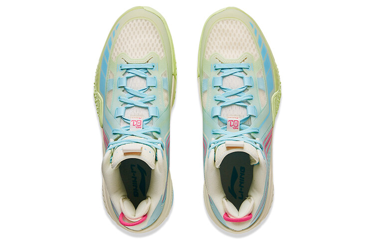 Li Ning ПОДКЛАДКА Shudder Баскетбольные кроссовки Мужские, От белого — фото 3