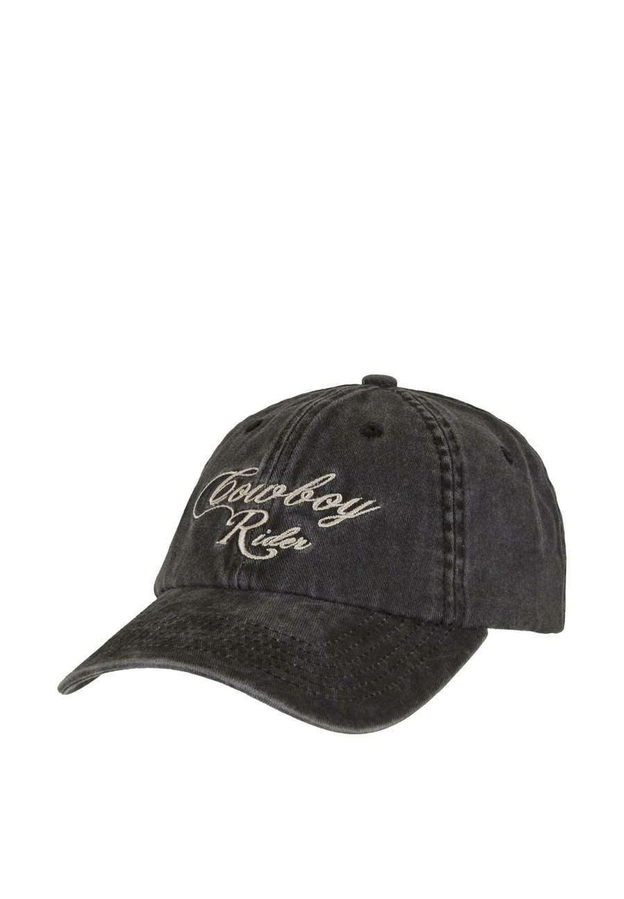 

Бейсболка PICA PICA COWBOY RIDER, Washed Black/Black