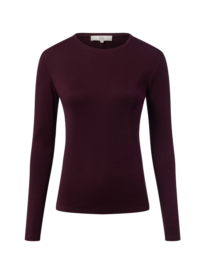 

Рубашка с длинными рукавами бордового цвета IPURI