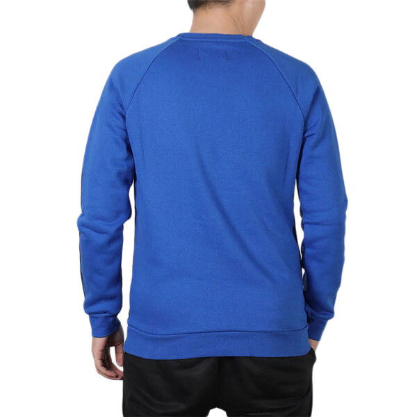 Толстовка Air Jordan Fleece Printing Round Neck Blue, синий — фото 4