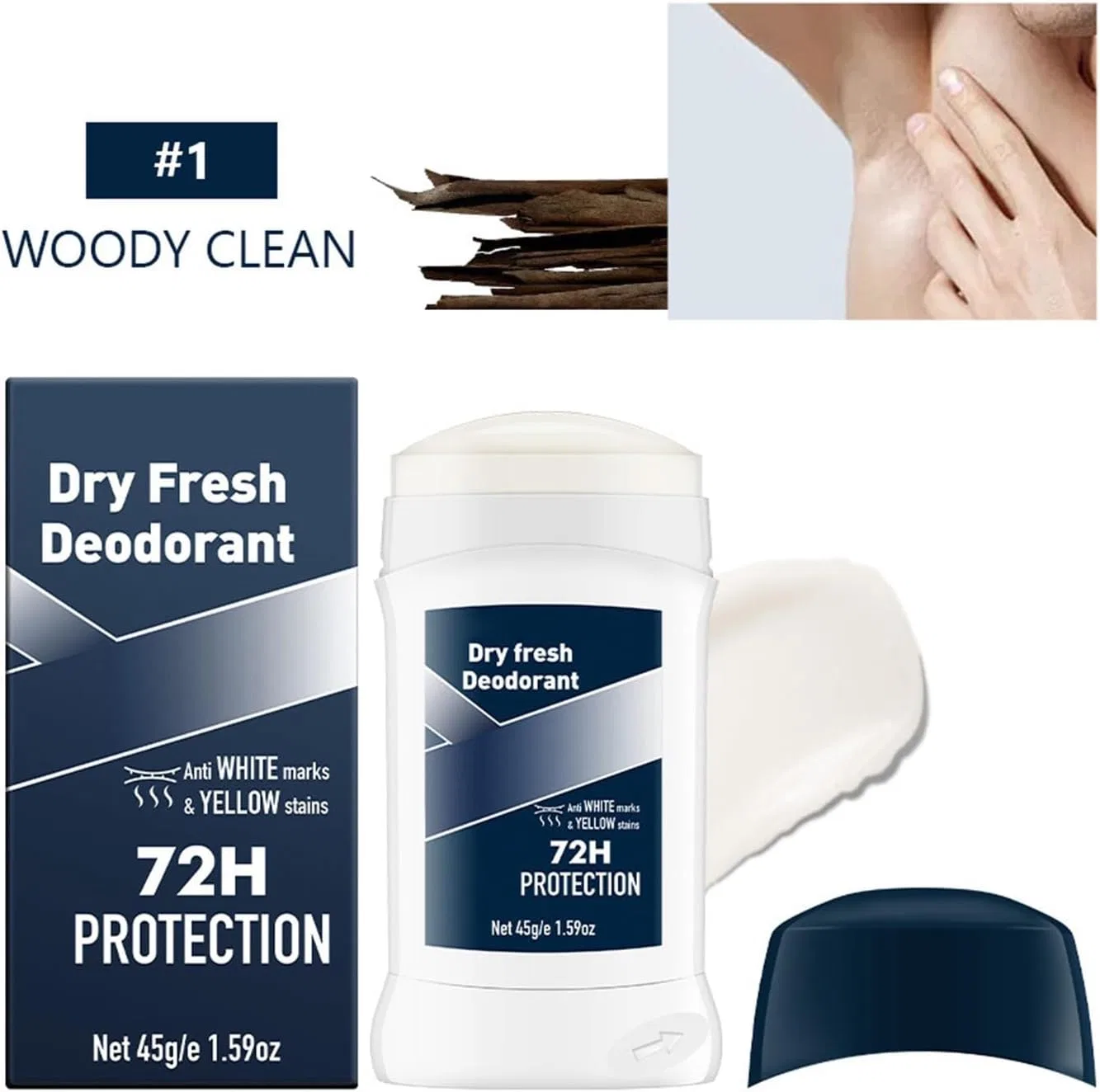 Дезодорант Wood 72 Hour Fragrance Body для мужчин 8x4 Men — фото 2