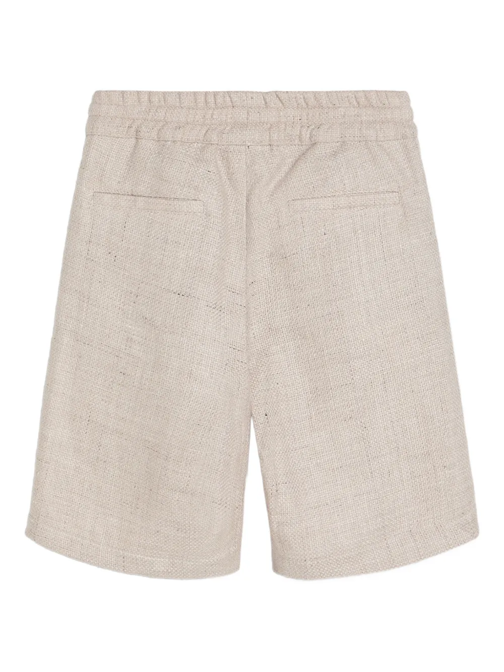 Шорты с кулиской Brunello Cucinelli Kids, нейтральный — фото 2
