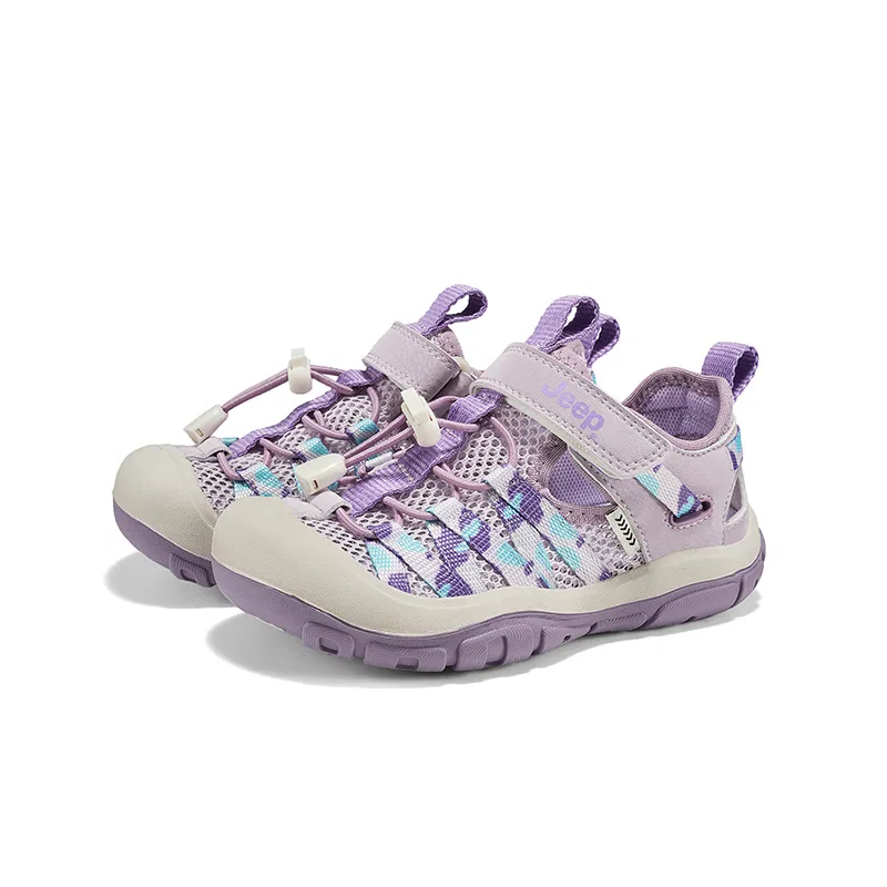 Детские сандалии с закрытым носком Jeep Explorer 2.0 Low top Sandal Kids, Purple — фото 4