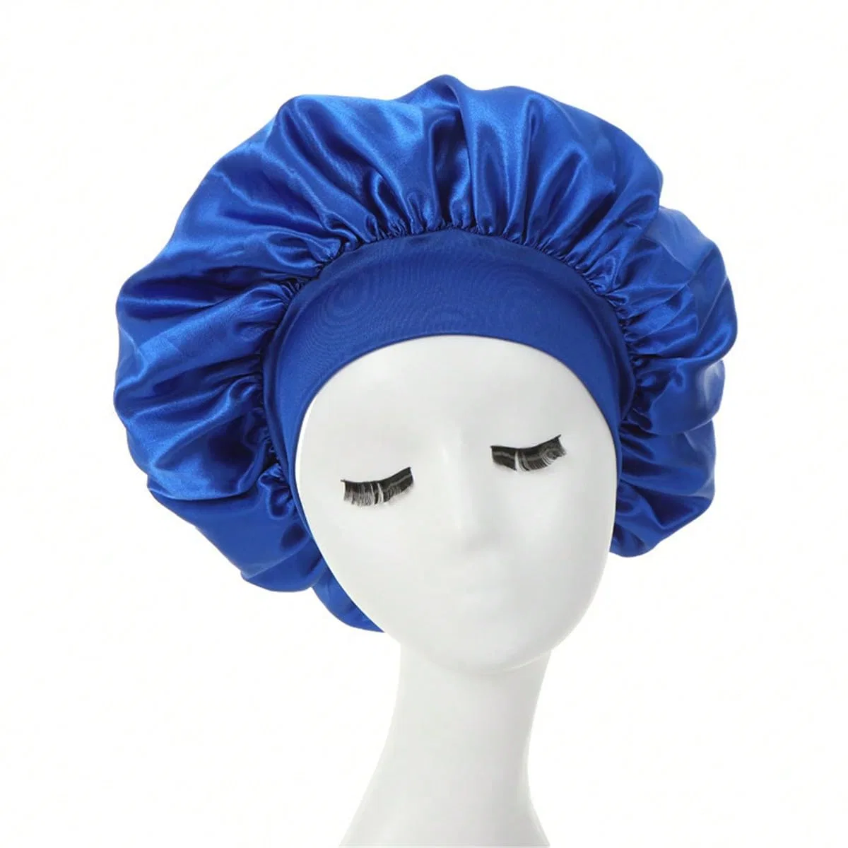 Шапочка для душа из сатина DLZFUDTY, 1 шт, Blue