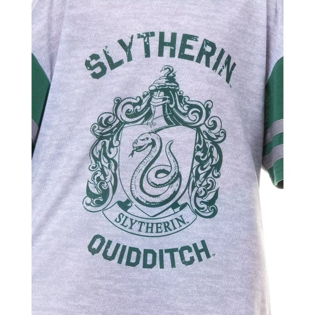 Детская ночная рубашка для девочек с принтом House Crest Harry Potter INTIMO, Green — фото 2