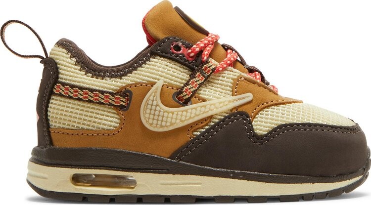 

Кроссовки Nike Travis Scott x Air Max 1 TD 'Baroque Brown', коричневый